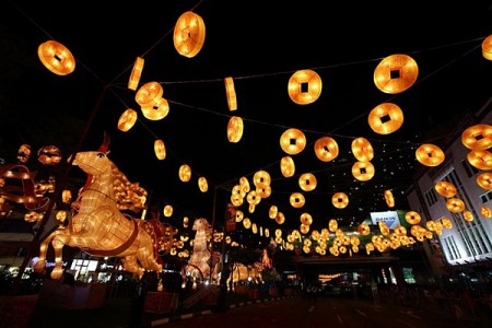 Khởi động mùa lễ hội đón Tết Nguyên Đán tại Singapore