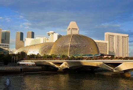 Nhà hát Esplanade hoành tráng nhất Singapore