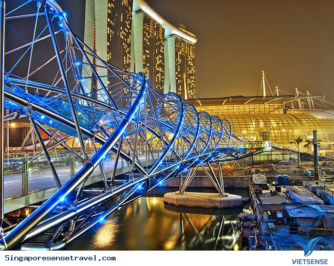 Giới thiệu chung về cây cầu Helix - Ảnh 2