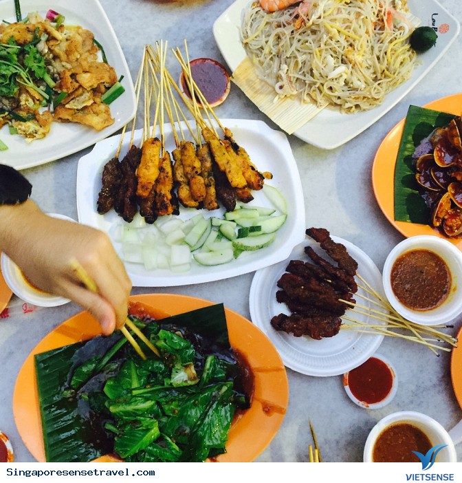 Lạc lối ở khu ẩm thực Lau Pa Sat - Ảnh 2 Lạc lối ở khu ẩm thực Lau Pa Sat - Ảnh 2