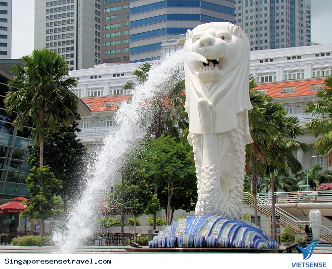 Lý giải Merlion của Singapore khi sở hữu mình cá - đầu sư tử - Ảnh 3 Lý giải Merlion của Singapore khi sở hữu mình cá - đầu sư tử - Ảnh 3