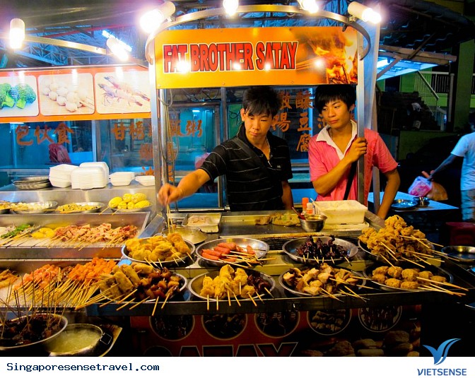 quán hàng rong malaysia Quán hàng rong ở Malaysia - Ảnh 1