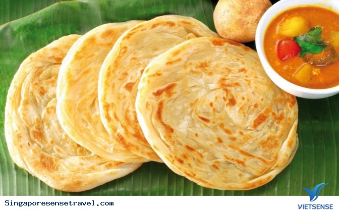 Thưởng thức hương vị món Roti Prata - Ảnh 1
