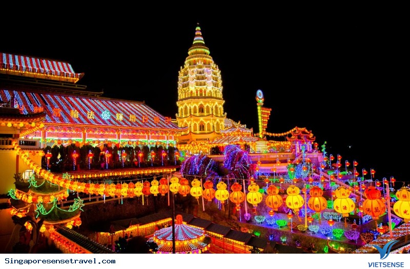 Ghé thăm ngôi chùa  Kek Lok Si - ngôi chùa lớn nhất ở Penang