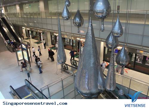 Cách đi từ sân bay Changi vào Singapore bằng tàu điện ngầm - Ảnh 3