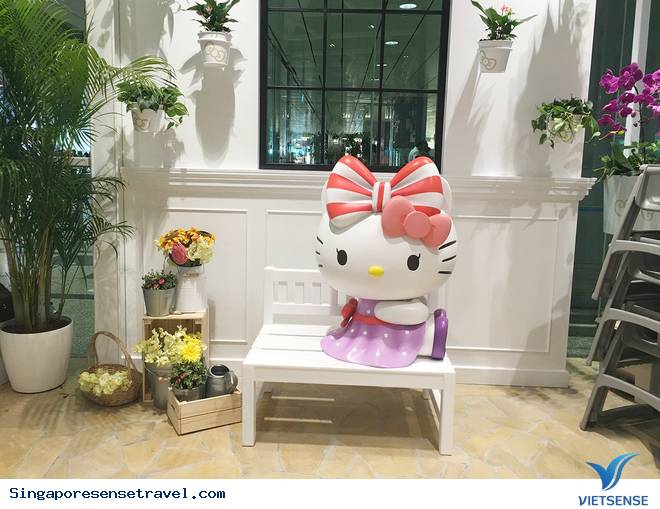 Check in quán Hello Kitty sang chảnh tại sân bay Changi của Singapore - Ảnh 9 Check in quán Hello Kitty sang chảnh tại sân bay Changi của Singapore - Ảnh 9
