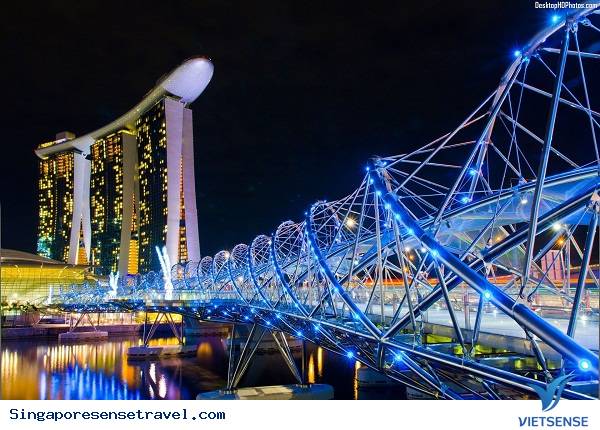 Giới thiệu chung về cây cầu Helix - Ảnh 1