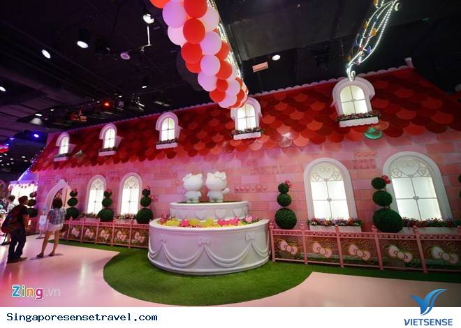 Choáng Ngợp Trước Thị Trấn Màu Hồng Của Mèo Hello Kitty - Ảnh 2