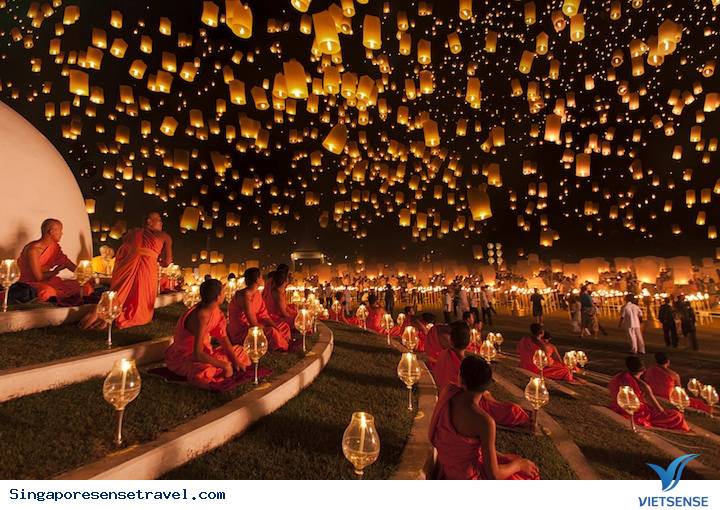 Festival đèn lồng Yi Peng