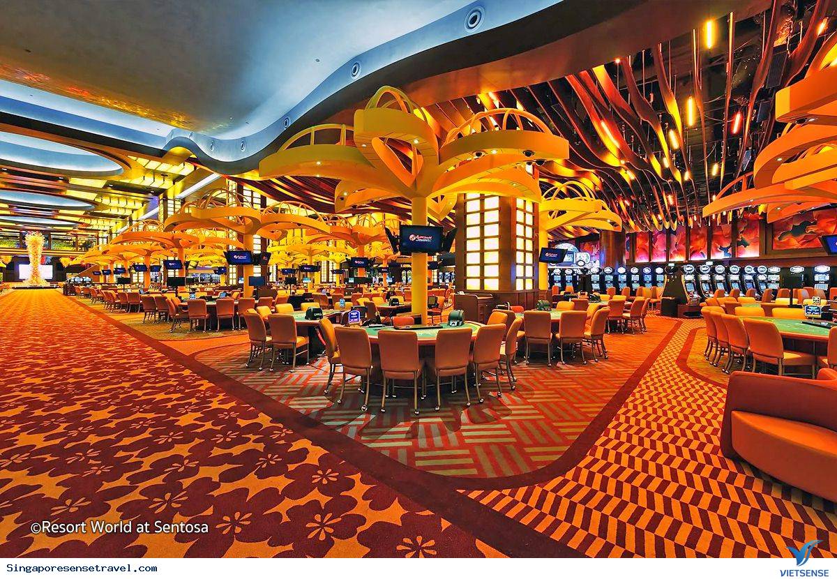 Ghé thăm Casino 5 sao lớn nhất Châu Á trên đảo Sentosa Singapore - Ảnh 1 Ghé thăm Casino 5 sao lớn nhất Châu Á trên đảo Sentosa Singapore - Ảnh 1