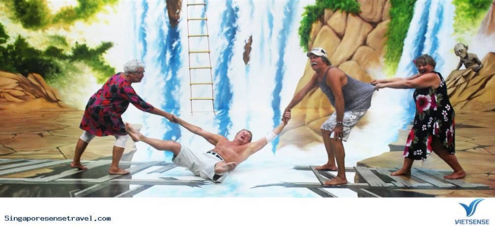 Giải trí thư giãn ở bảo tàng Trick Eye Sentosa - Ảnh 2 Giải trí thư giãn ở bảo tàng Trick Eye Sentosa - Ảnh 2