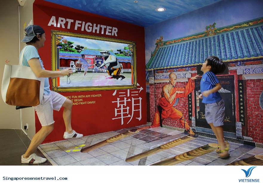 Giải trí thư giãn ở bảo tàng Trick Eye Sentosa - Ảnh 6 Giải trí thư giãn ở bảo tàng Trick Eye Sentosa - Ảnh 6