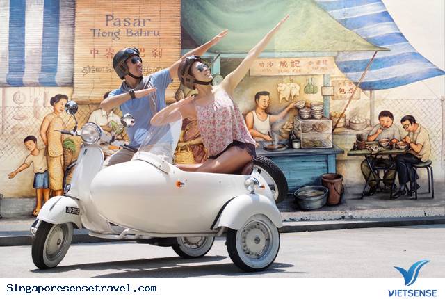 Khám phá Singapore bằng Vespa - Ảnh 1