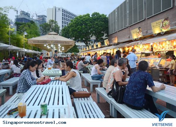 Khu ăn uống ngoài trời ít người biết ở Singapore - Ảnh 1 Khu ăn uống ngoài trời ít người biết ở Singapore - Ảnh 1