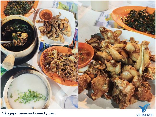 Cháo ếch trên đường Geylang tại lor 19 hoặc lor 3 Cháo ếch trên đường Geylang tại lor 19 hoặc lor 3