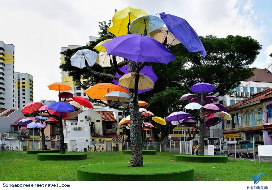 Những tác phẩm đường phố công cộng ở Singapore - Ảnh 2