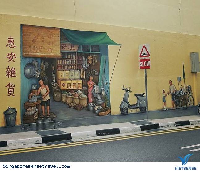 Những tác phẩm đường phố công cộng ở Singapore - Ảnh 6