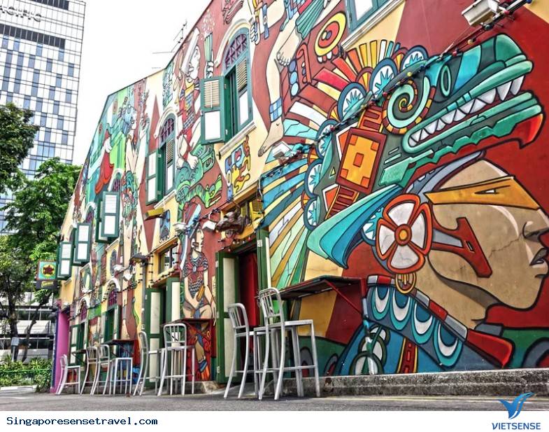 Những tác phẩm đường phố công cộng ở Singapore - Ảnh 3