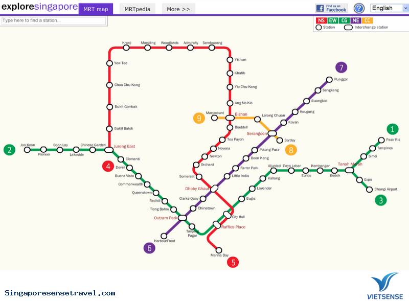 GIAO THÔNG CÔNG CỘNG: EXPLORE SINGAPORE MRT MAP, BUS@SG, CITYMAPPER