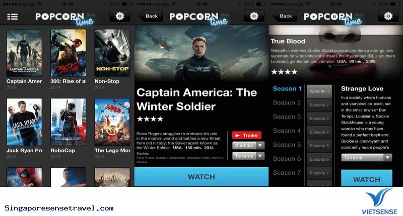 GIẢI TRÍ: POPCORN, CULTURE TRIP