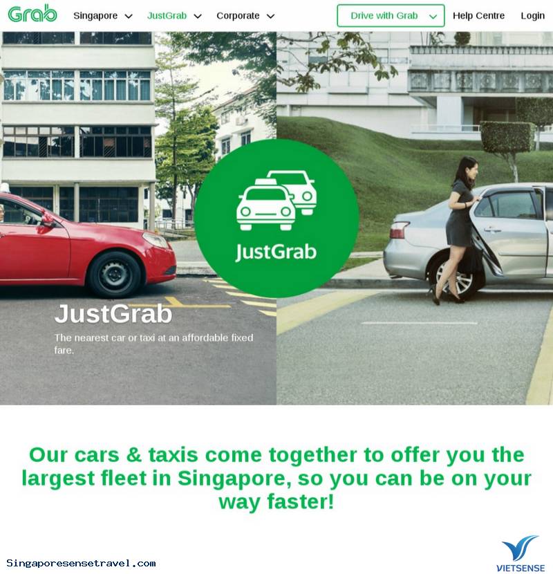 TAXI: GRAB, RYDE, COMFORTDELGRO