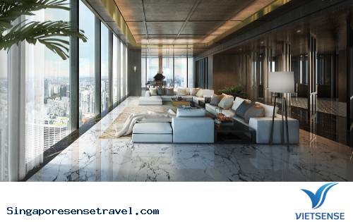 Penthouse cao nhất Singapore đẹp rực rỡ - Ảnh 3