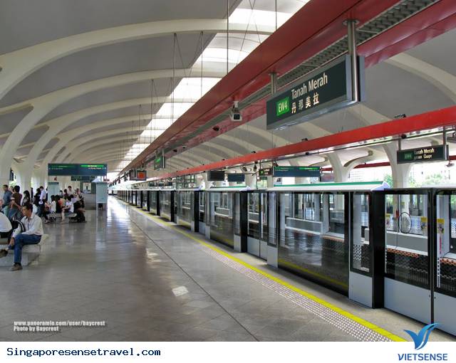 Tàu điện ngầm MRT ở Singapore - Ảnh 7