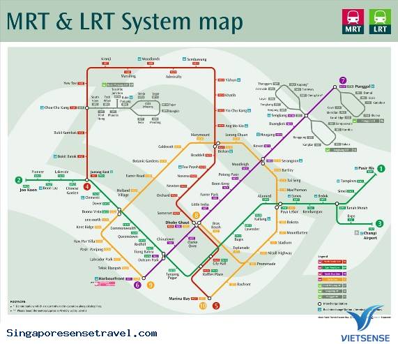 Tàu điện ngầm MRT ở Singapore - Ảnh 3