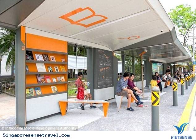 Singapore cho ra mắt trạm xe bus công nghệ mới - Ảnh 1 Singapore cho ra mắt trạm xe bus công nghệ mới - Ảnh 1
