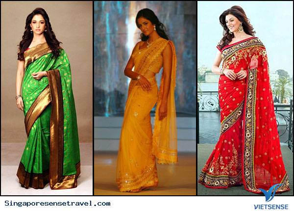 Trang phục truyền thống của Singapore – Saris Trang phục truyền thống của Singapore – Saris
